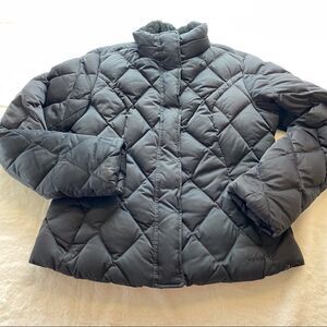 Eddie Bauer Black 350 Fill Power Down Coat Size Medium